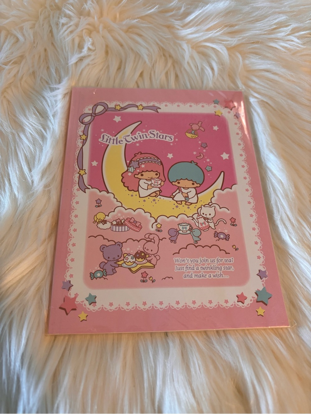 New Sanrio Little Twin Stars Lined Notebook
